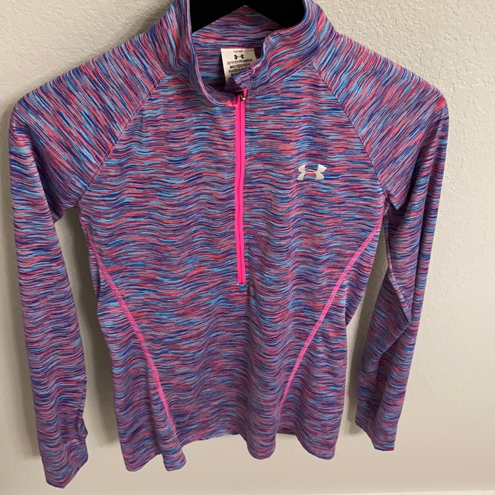 Colorful Adidas half zip